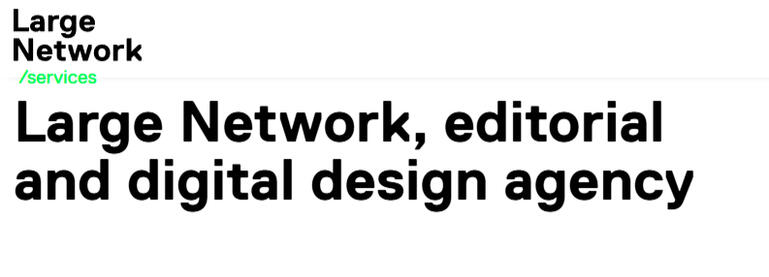 Large Network, design éditorial et digital Voir le projet Large Network – design éditorial & digital